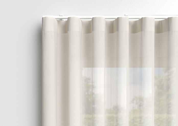 Pavia Voile, Cream Breeze - Made to Measure Curtains - Image 14